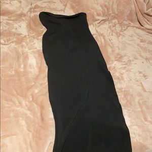Long black dress